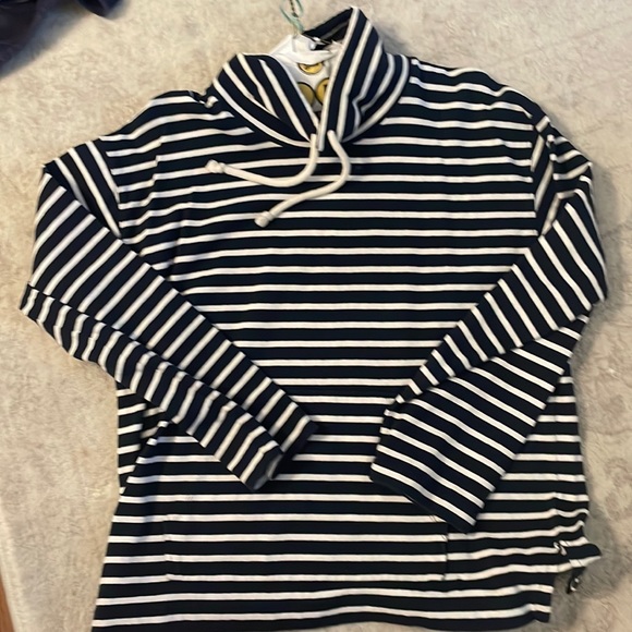 J. Crew Tops - JCrew navy striped shirt
